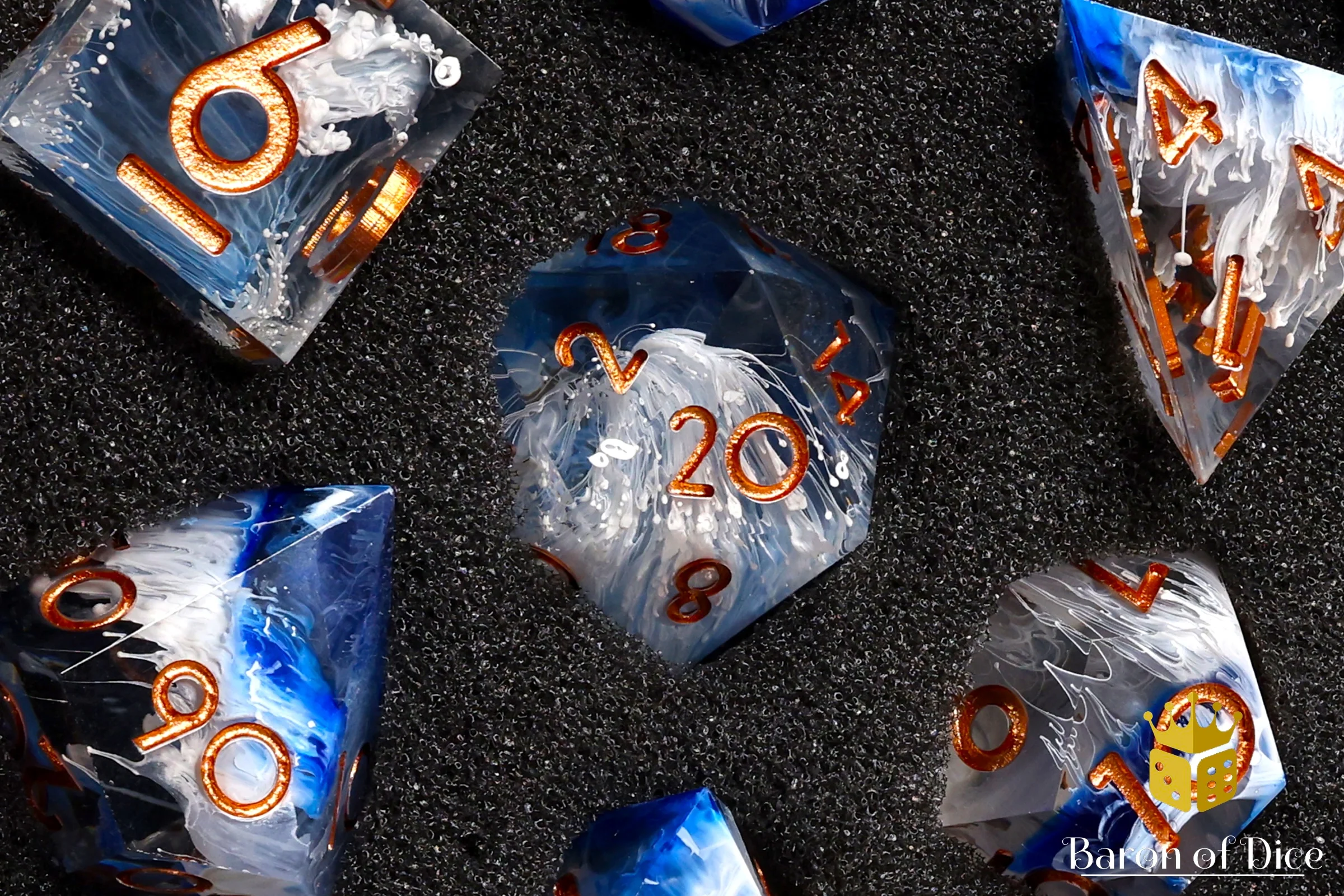 Arctic Breaker RPG Dice - 7 Pieces - Image 2