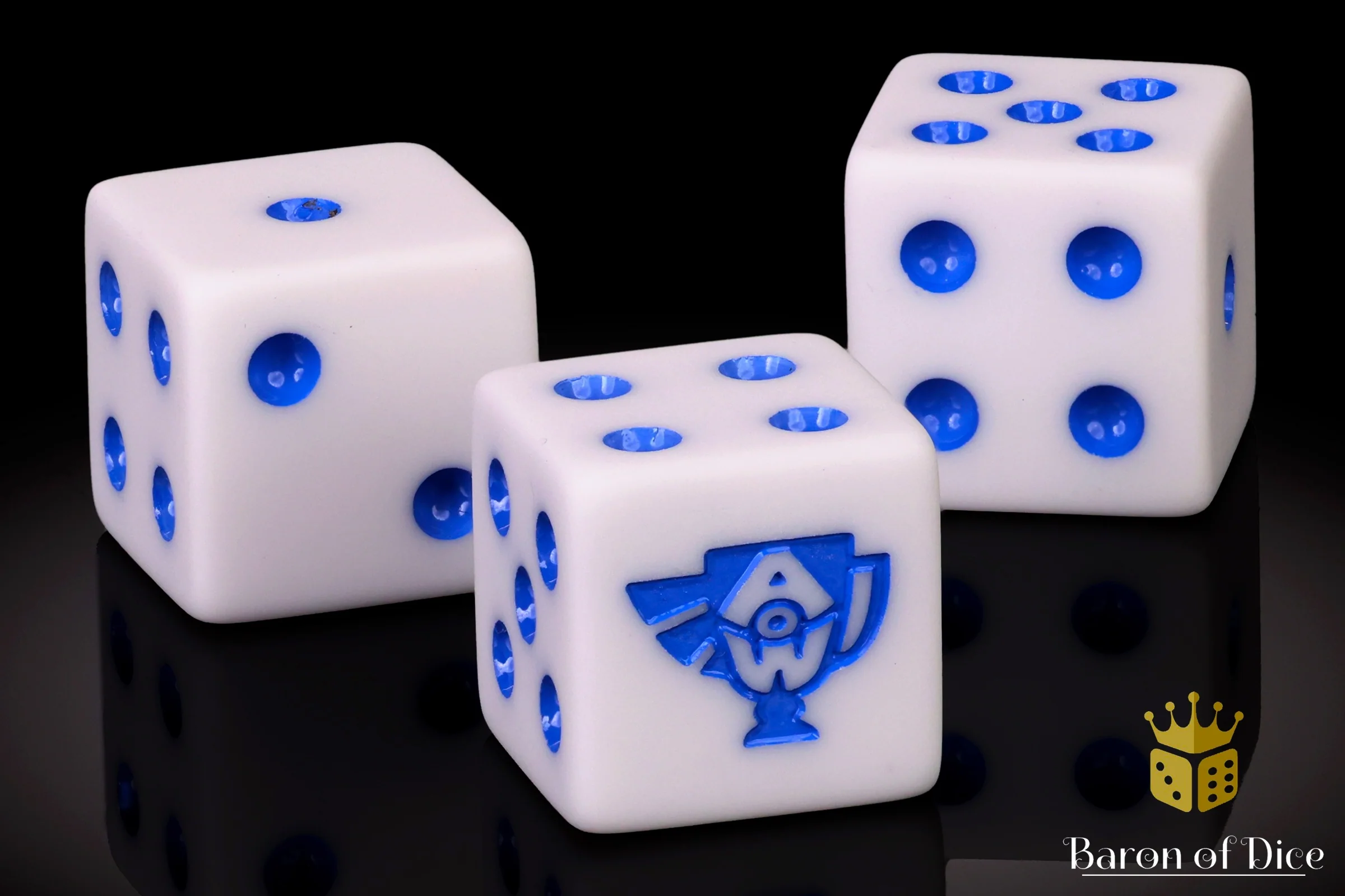 Art of War Official Dice | Matte White - Image 2