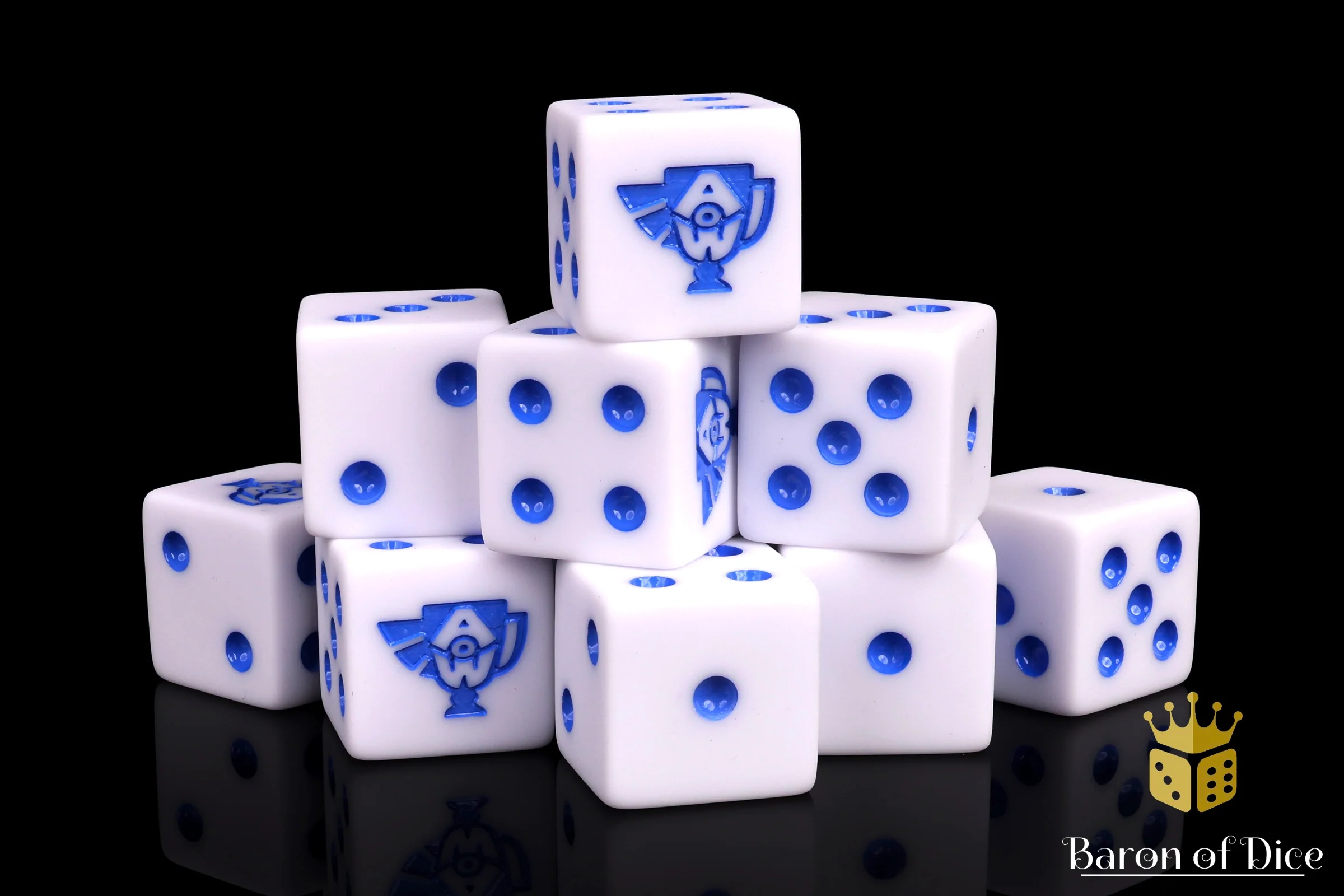 Art of War Official Dice | Matte White - Image 3