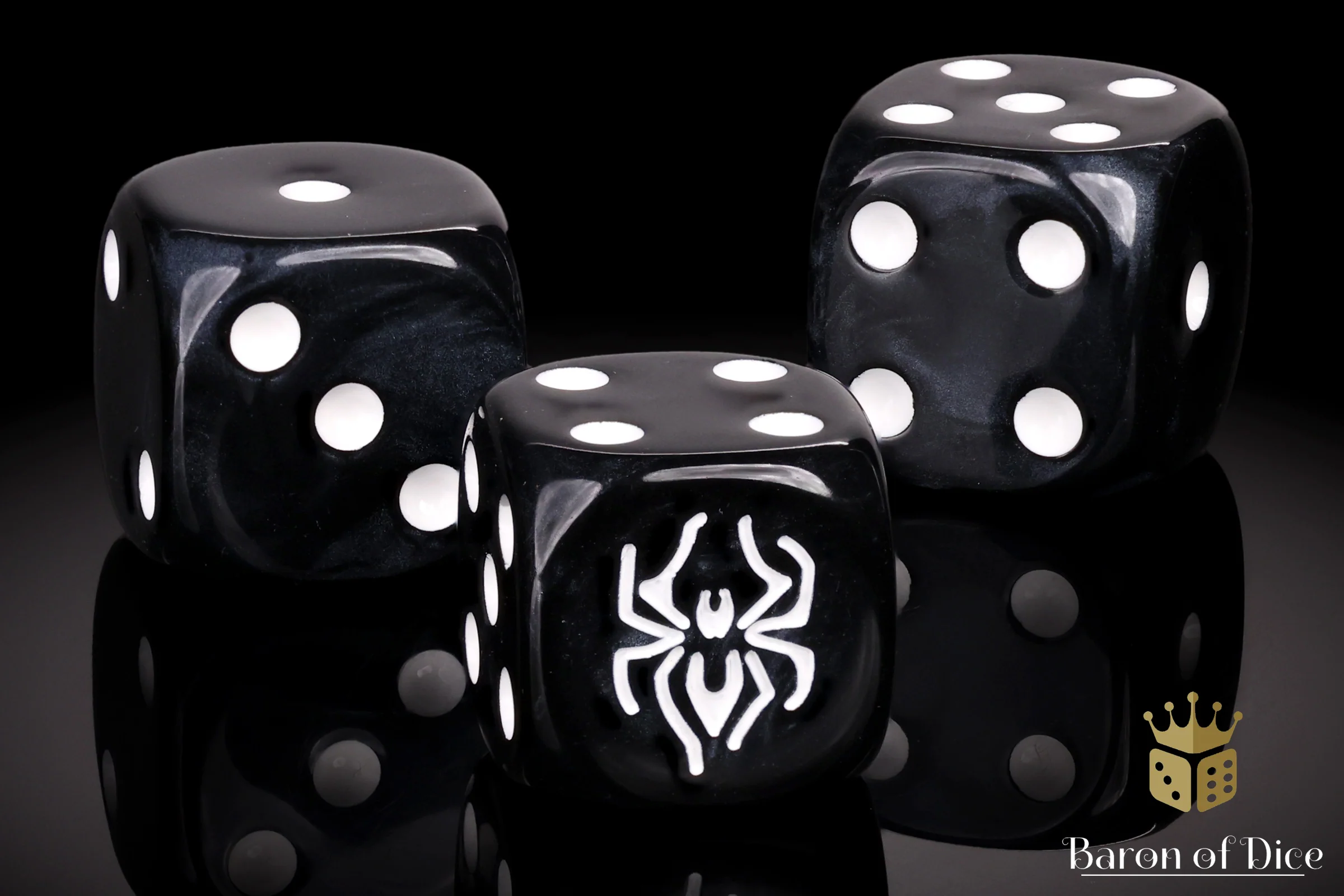Black Spider Dice - Image 4