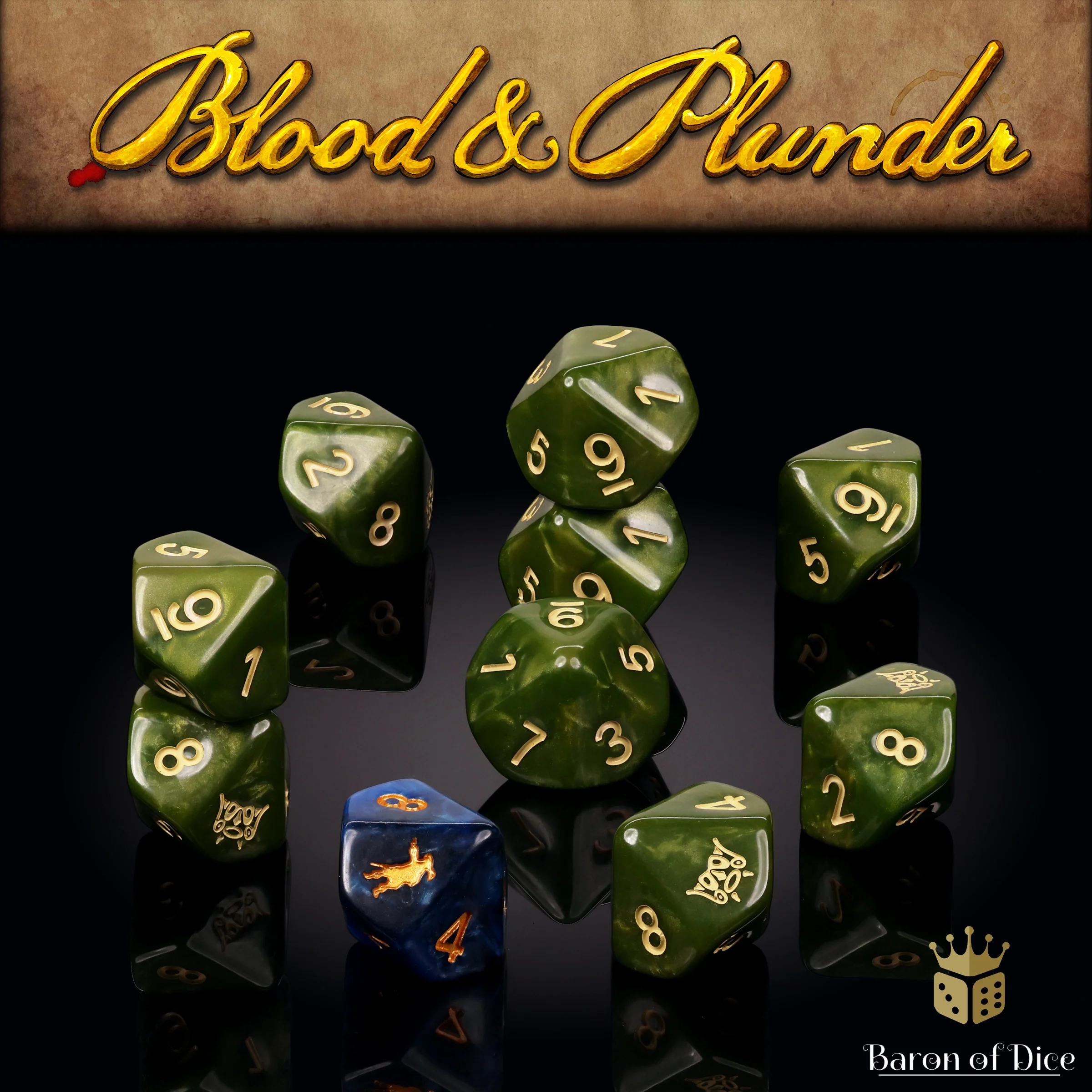Blood & Plunder: Natives - Official Dice Set - Image 3