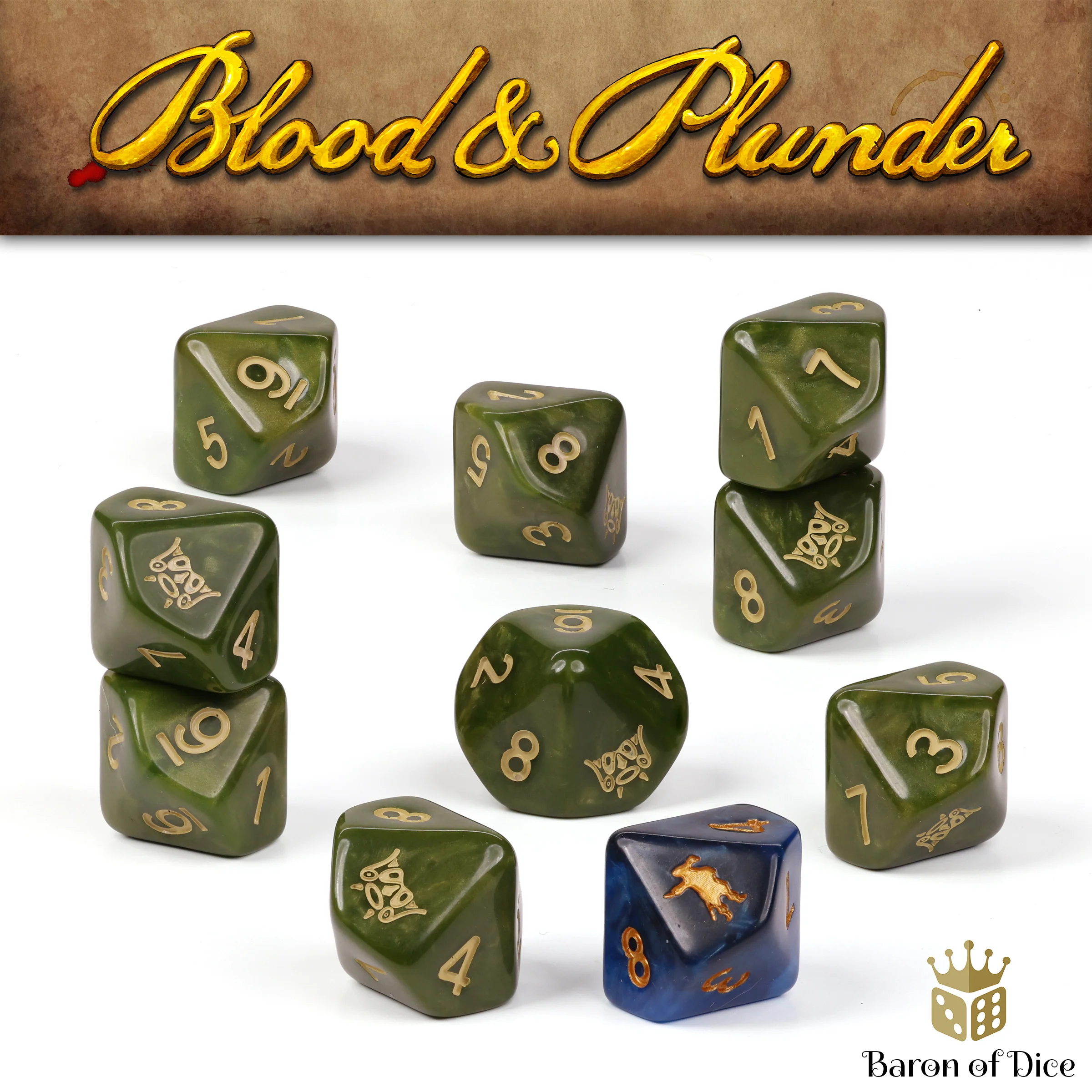 Blood & Plunder: Natives - Official Dice Set - Image 5
