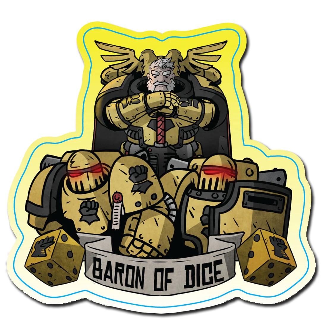 Premium Vinyl Stickers - Hold The Line!