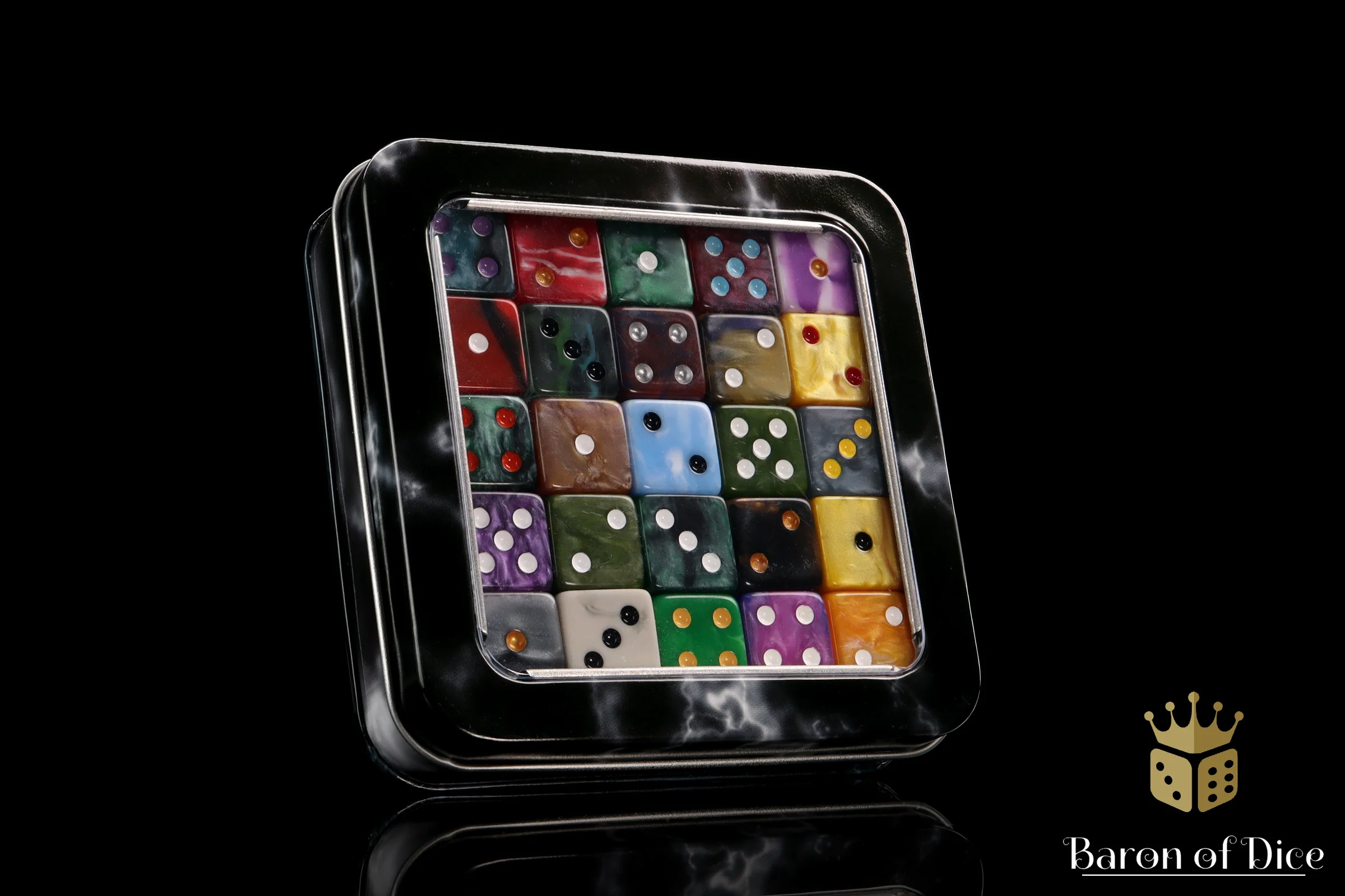 Alien Dice - Purple & White - Image 5