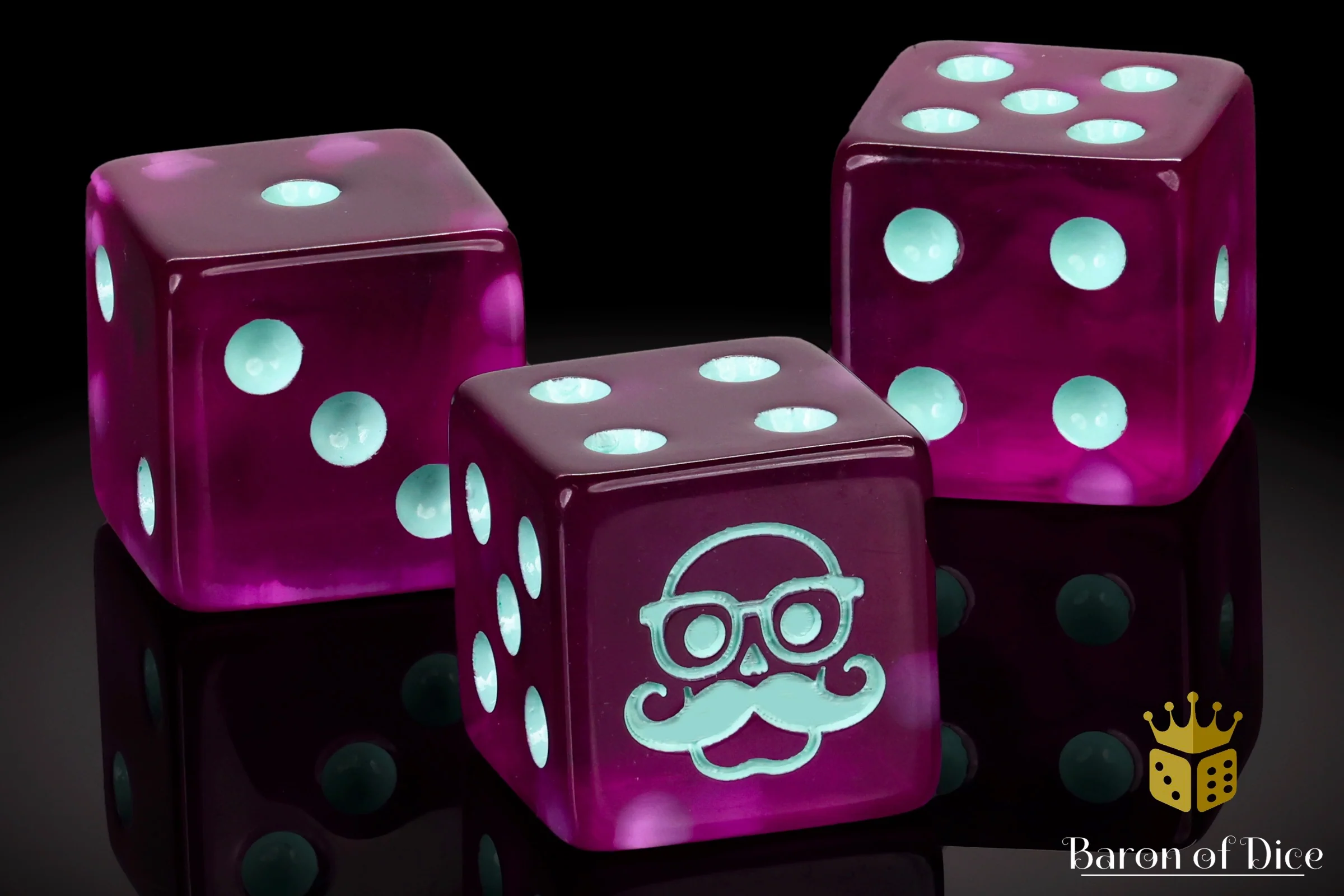 ChoBro Official Dice | Purple OG - Image 2