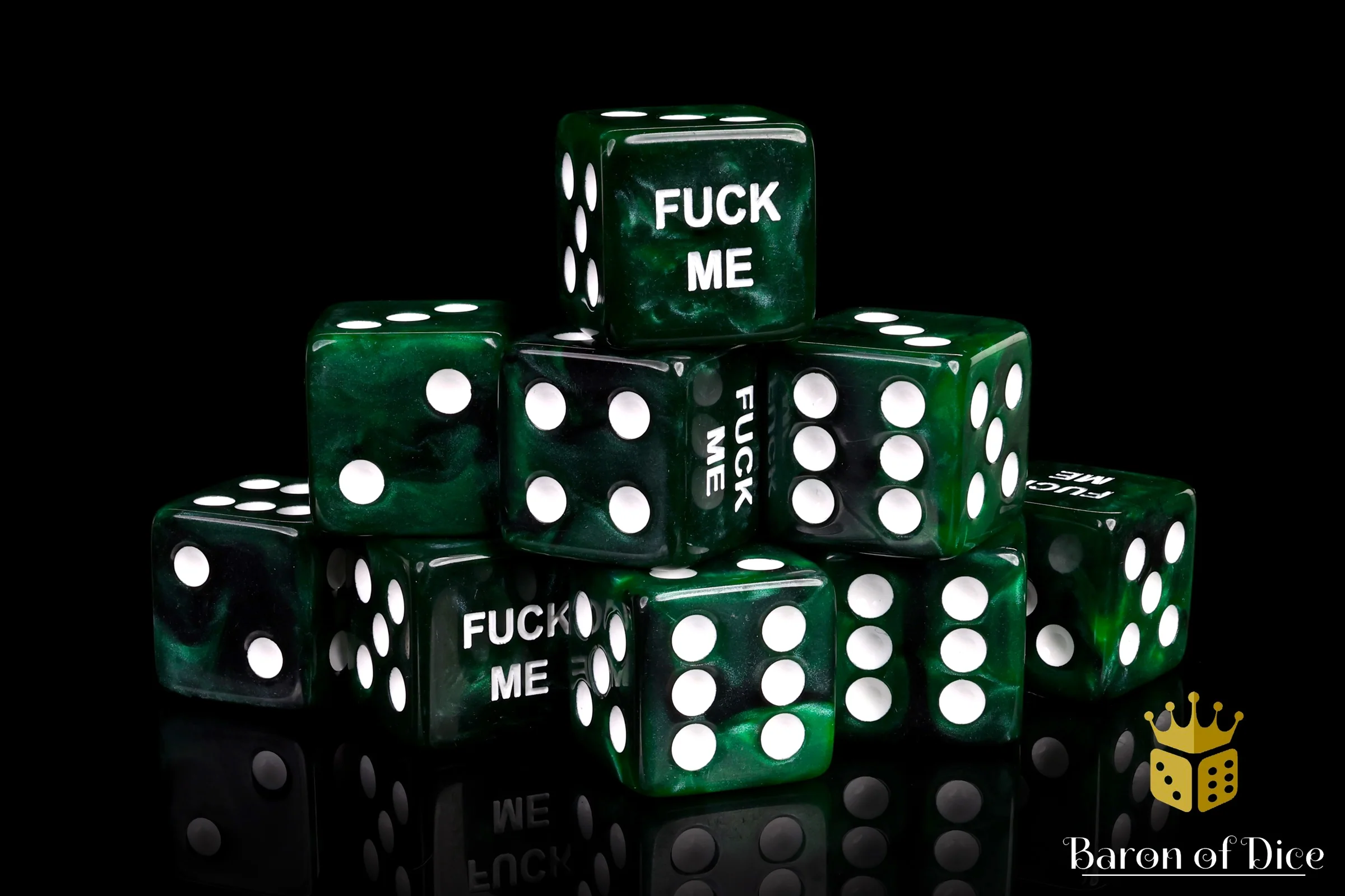 F*** Me Dice - Green - Image 7