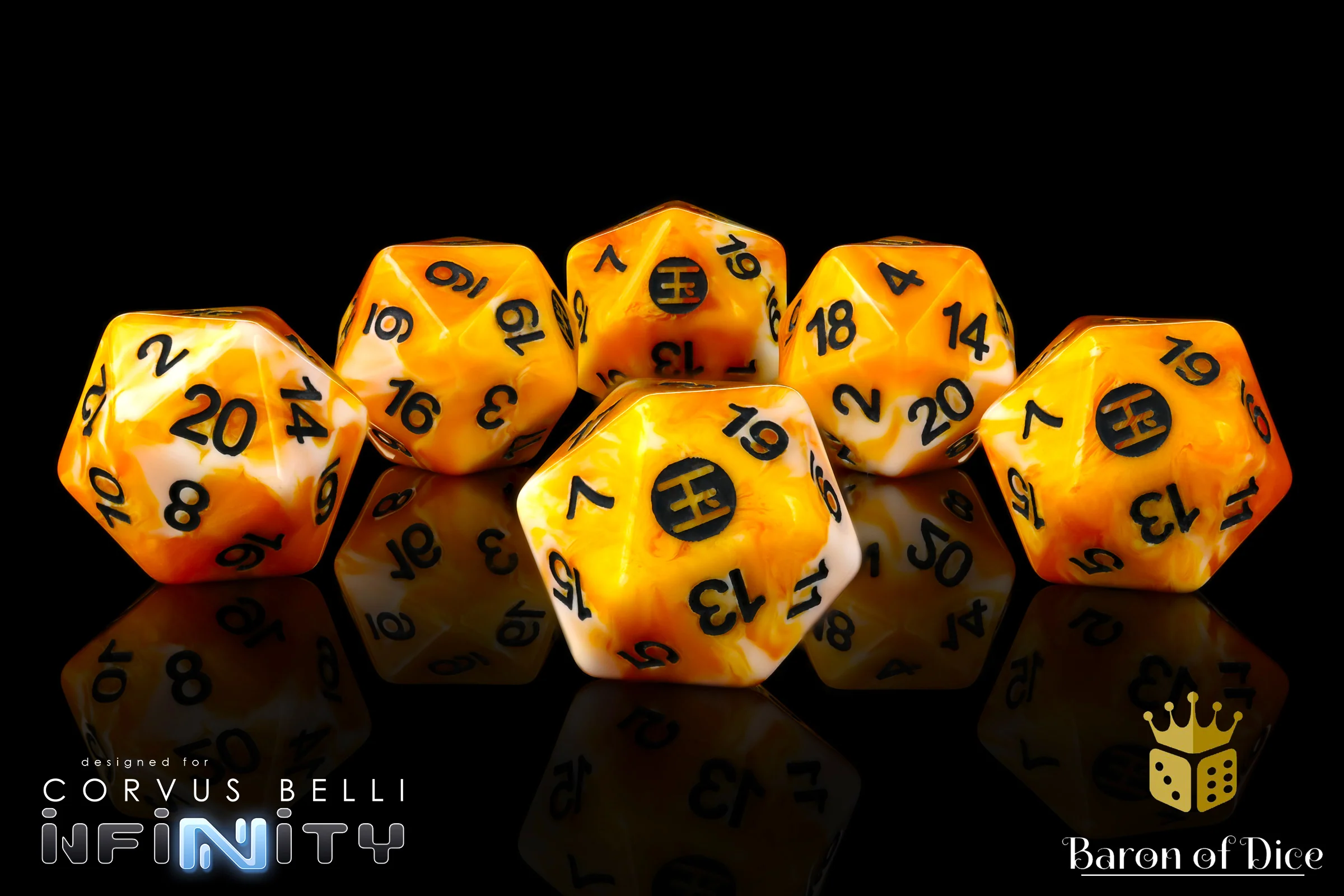 Infinity: Yu Jing - Official Dice Set - Image 2