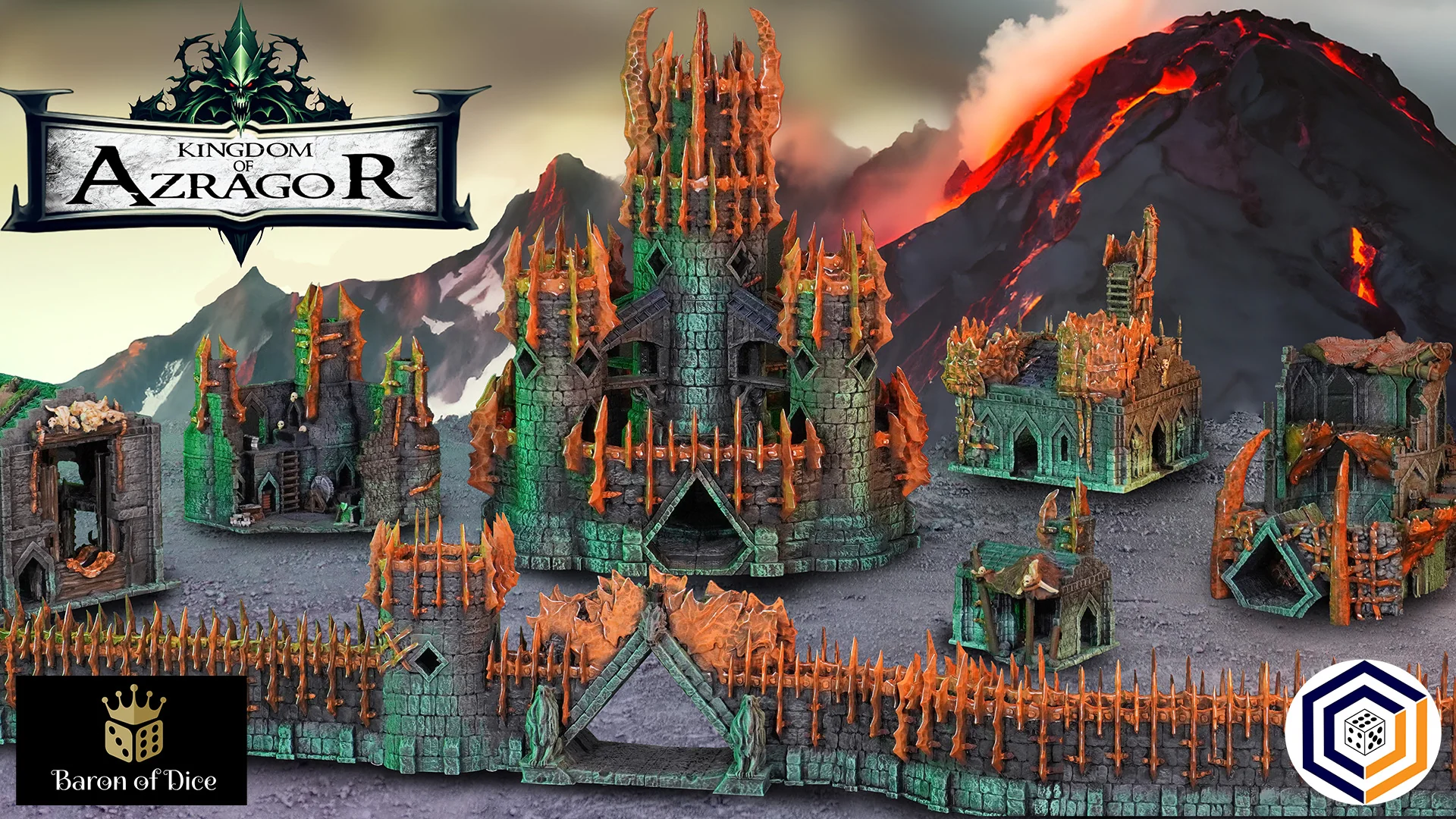 Kingdom of Azragor Full Set (STL File) - Image 32