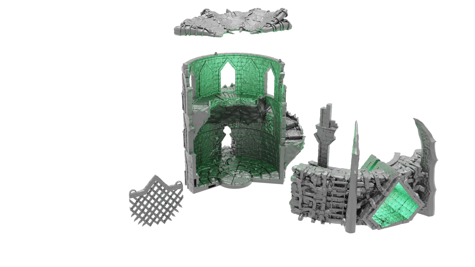 Kingdom of Azragor Orcish Arena (STL File) - Image 4