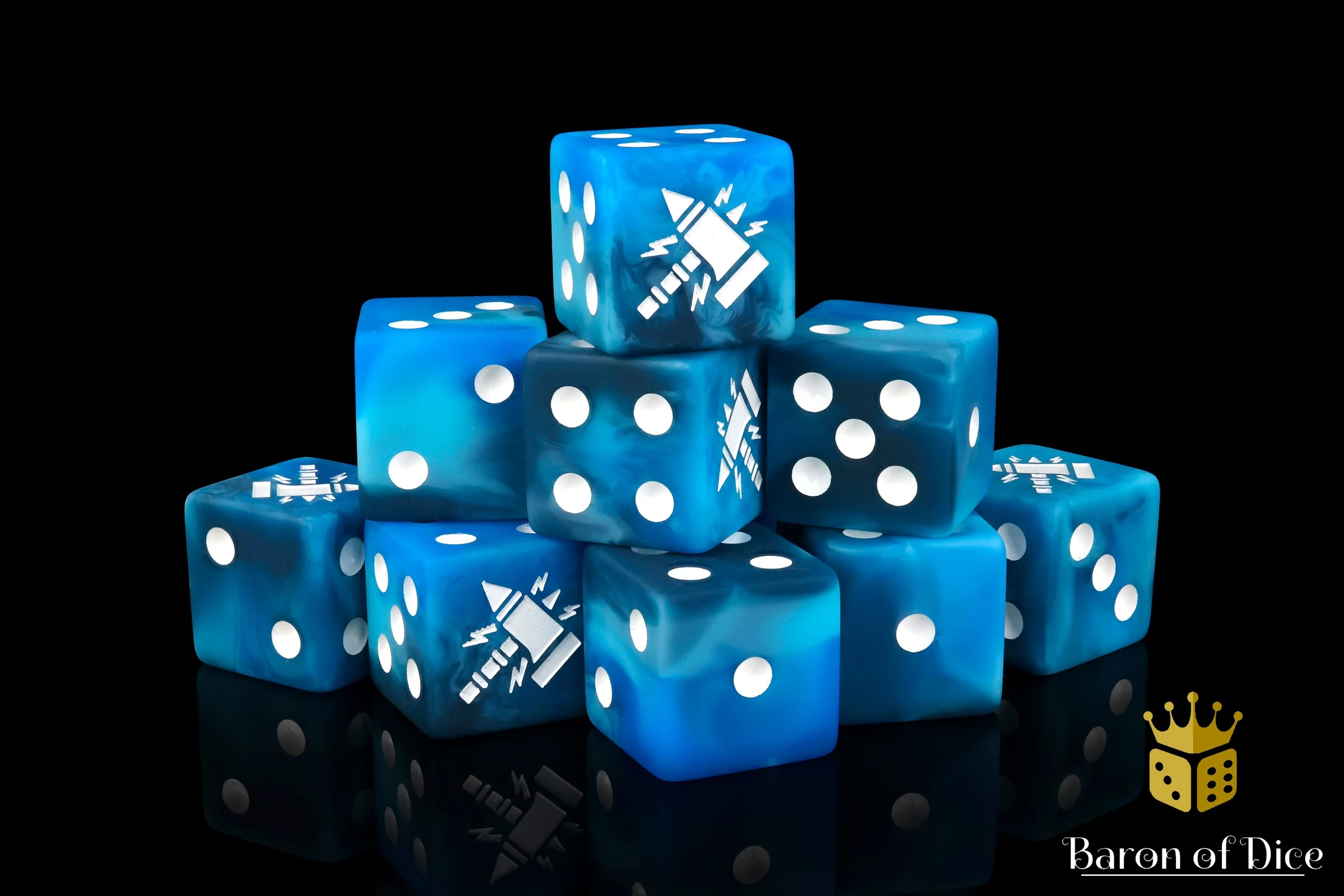 Kings of War: Riftforged Orcs - Official Dice Set - Image 7