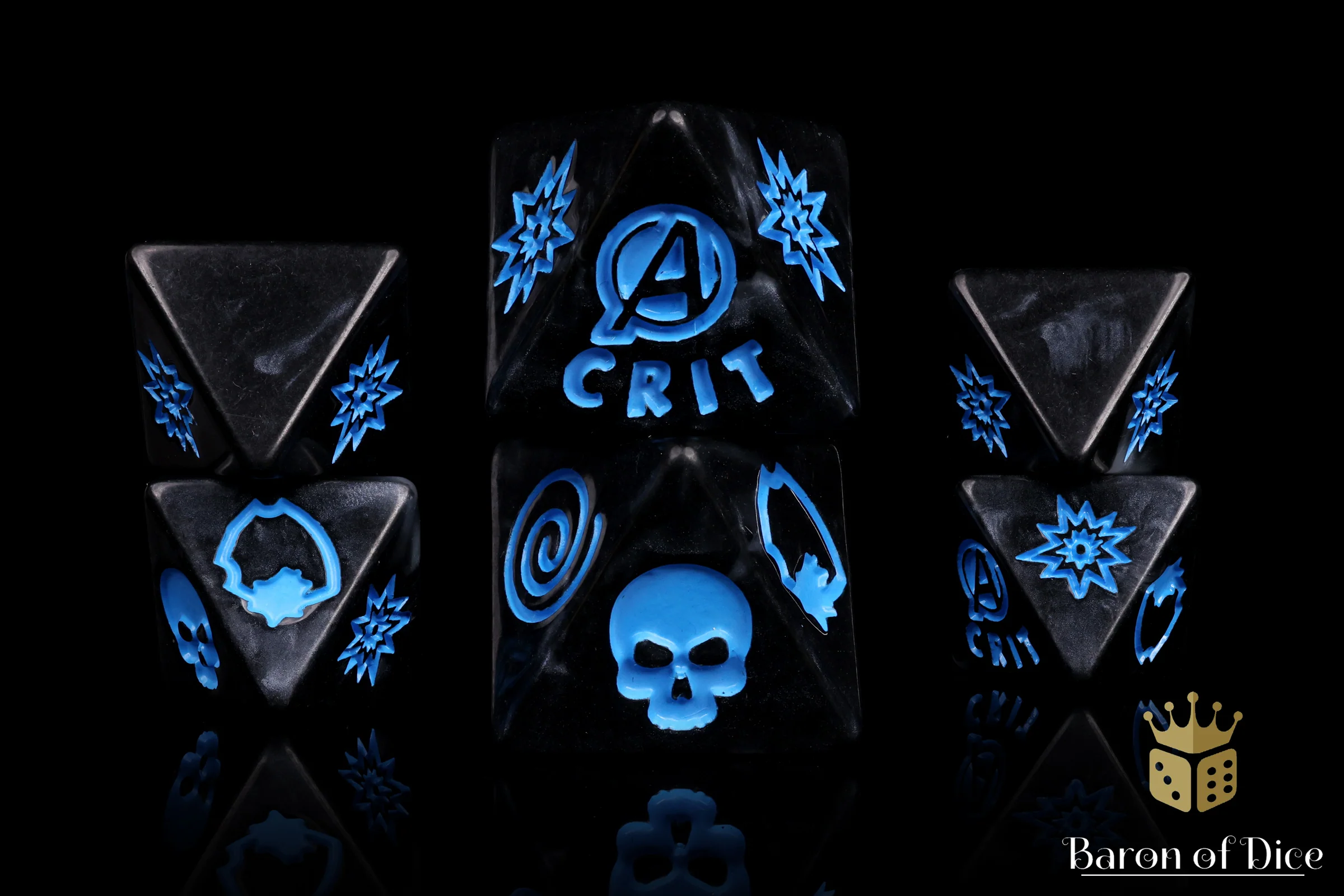 Lady Warriors D8 Dice Set