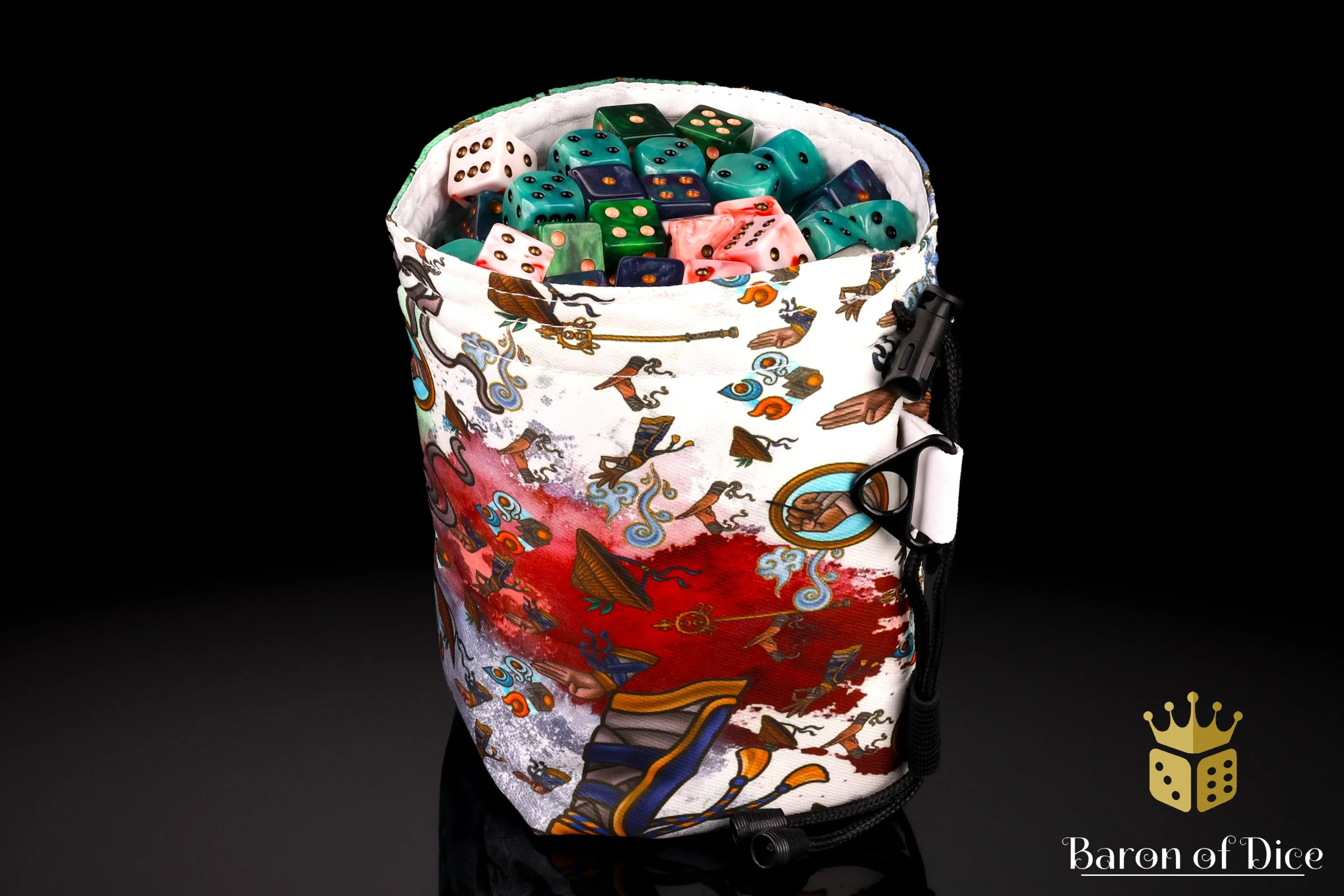 Monk | Luxury RPG Dice Bag | Large - Image 3