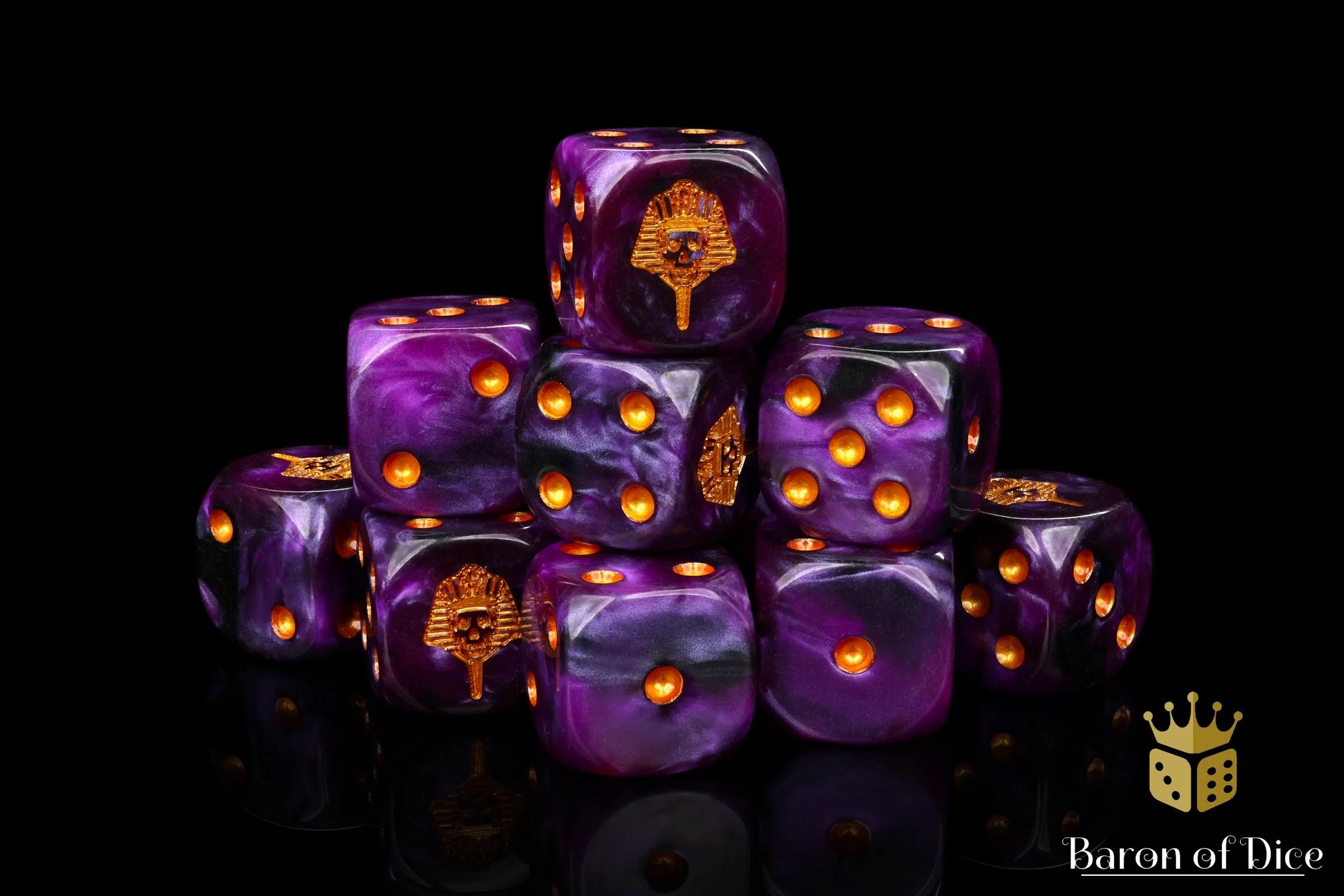 Royalty Purple Dice - Image 3