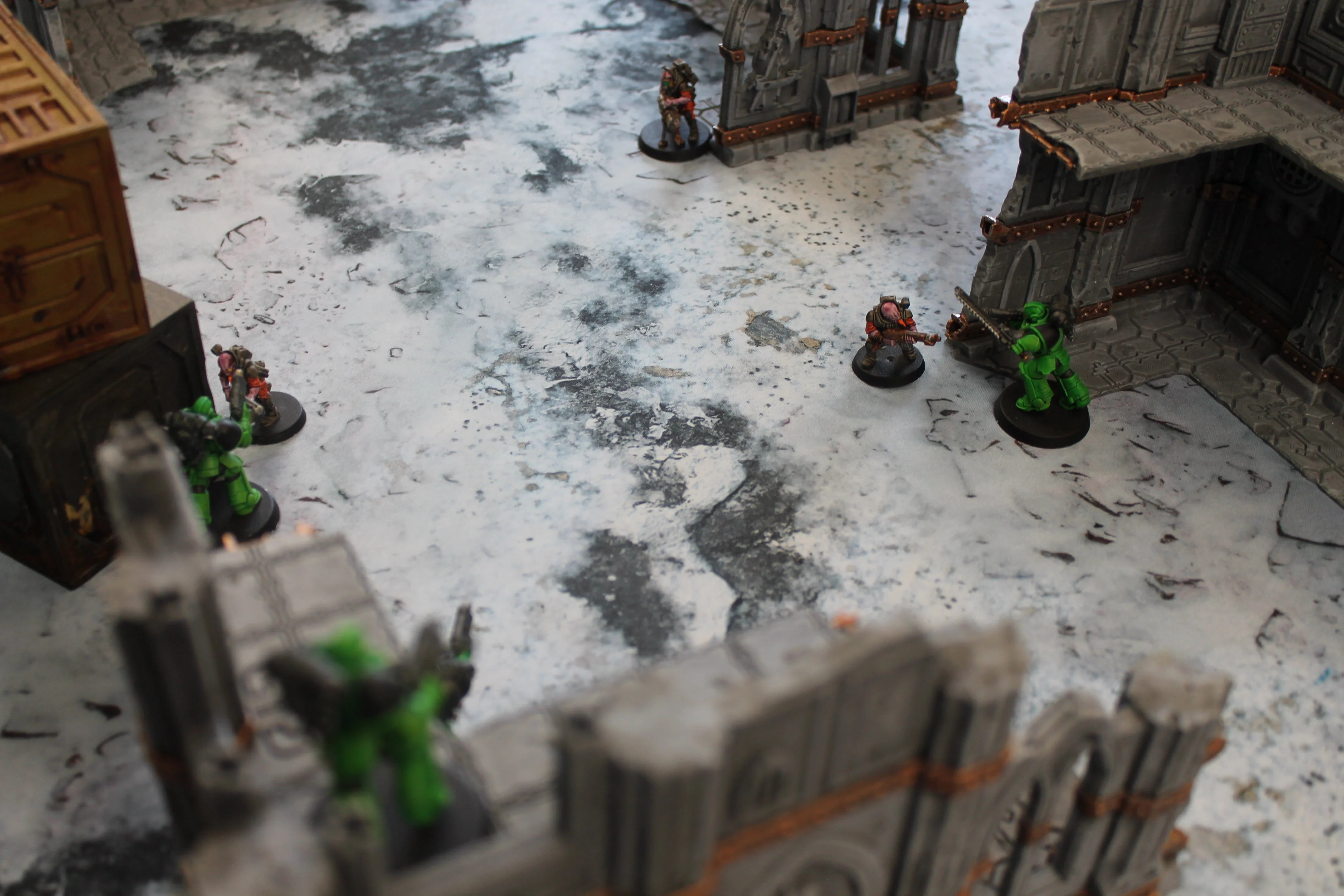 Snowy Tundra - Neoprene Battle Mat - Baron of Dice - Image 4