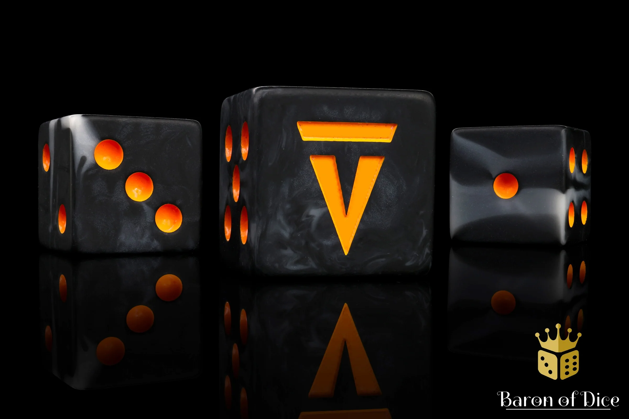 Vanguard Tactics Official Dice | Black - Image 2